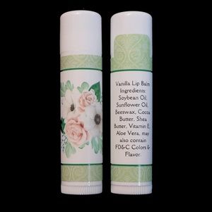 Vanilla Lip Balm Party Favors